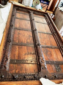 Luxury Royal Solid Teak Wood Eco-Friendly Durable Carved <b>Dining</b> <b>Table</b> 2 Bench Sets For Living Room Mall hotels - Product Image 6