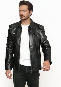 SASPORTS LEAGUE Winter Breathable Genuine Leather Stand Collar <b>Motorcycle</b> <b>Jacket</b> <b>Men</b> Custom Made Fashionable Riding Gear Front - Product Image 5