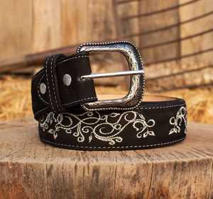 Genuine Leather <b>Fringe</b> <b>Belt</b> for Womens Brown Premium Cow Hide Custom Beaded Designs Luxury <b>Belts</b> Ready to Ship Unisex - Product Image 5