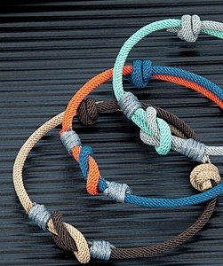 Minimalist Adjustable Knot Rope Bracelet for <b>Men</b> and Women - Product Image 3