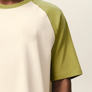 Camiseta de hombre con bloques de color al por mayor, precio de fábrica, OEM, gran cantidad / Camiseta de hombre con bloques de color, suministro directo de fábrica, pedido al por mayor, OEM - Product Image 4