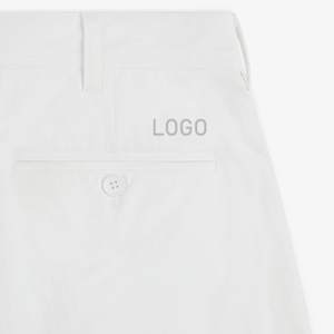 Pantalones Cortos de Golf Premium de Cordura con Doble Pliegue Frontal para Hombre, de Lujo, Hechos a Medida, OEM, Personalizados, Estilo Resort, Moda Urbana de Verano - Product Image 4