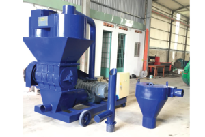 Transportador de granos neumático para uso agrícola para frijoles, frutos secos, productos de maíz con componente de motor central - Product Image 5