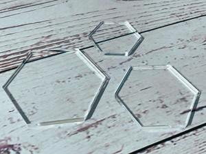 Formas de Acrílico Transparente de Tamaño Personalizado para Grabado, Señalización y Manualidades - Product Image 4