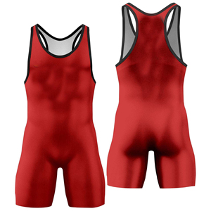 New Comfortable Men's Wrestling Suits Custom Made Wrestling Singlet Cool Design Wrestling Singlets Breathable Custom Design - Product Image 6