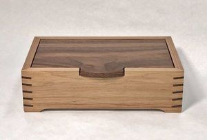 กล่องไม้ทำมือสำหรับจัดเก็บและจัดระเบียบของใช้ในบ้าน - Product Image 4