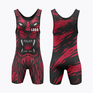 New 2026 Best Men's <b>Wrestling</b> Singlets Customized Logo Breathable Quick Dry Spandex/Polyester Gym Training Bodybuilding ANAX - Product Image 6