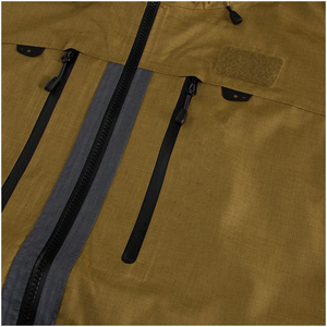 Men's Hooded Waterproof Windbreaker Jacket Color Blocking Design Casual Outdoor Wear Polyester Material Winter <b>Coat</b> with Zipper - Product Image 6