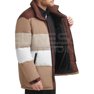 Chaqueta de lana para hombre, con capucha, cuello alto, abrigo de invierno, resistente al viento e impermeable, colores personalizables, logotipo de alta calidad - Product Image 3