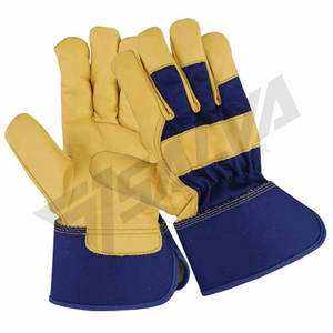 ถุงมือหนังวัวสำหรับงานหนัก ทนทาน เหมาะสำหรับงานก่อสร้าง ปลอดภัยสำหรับการทำงาน - Product Image 3