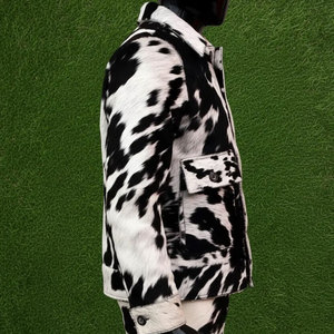 เสื้อแจ็คเก็ตหนังวัวแท้สำหรับผู้ชาย คลาสสิก นุ่ม สวมใส่สบาย มีสไตล์ - Product Image 2