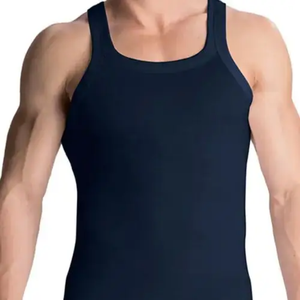 Camiseta Deportiva de Tirantes para Hombre, de Secado Rápido, Lisa, Personalizada para Gimnasio, Fitness, Musculación - Product Image 1