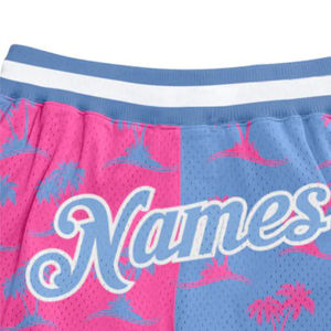 Pantalones Cortos Casuales de Verano con Logotipo Personalizado, Estilo Urbano, para Hombre y Mujer, de Poliéster y Algodón, con Patrón Liso - Product Image 3