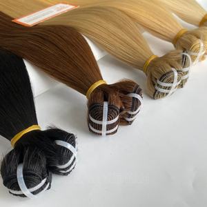 Paquetes de cabello de trama de costura de Color de tendencia caliente Parte inferior de espesor completo Alta calidad 8 ''-34'' Proveedor mayorista - Product Image 6