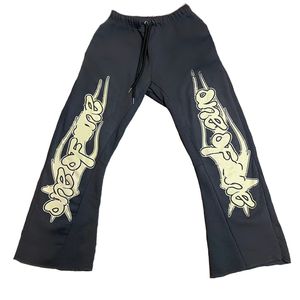 Mens Streetwear Sweatpants Graphic Joggers Loose Fit Cotton Pants Custom Logo OEM ODM Wholesale Supplier Factory - Product Image 3