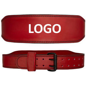 Ceinture de musculation de qualité supérieure, soutien dorsal, protection professionnelle, respectueuse de l'environnement, fitness, musculation, cuir de veau - Product Image 1