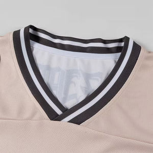 Camisetas de Fútbol Vintage Unisex, Cuello en V, Hombros Caídos, Corte Holgado, Malla Transpirable, con Diseño y Talla Personalizados - Product Image 5