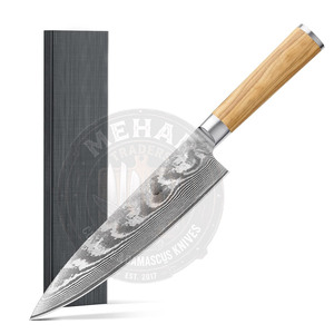 Cuchillos de Damasco de Alta Resistencia Recién Llegados, Hechos en Pakistán, Cuchillos de Damasco de 67 Capas - Product Image 1