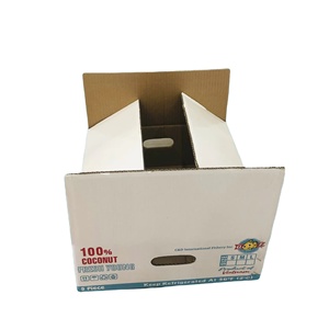 Boîte en carton ondulé pliable à 3 couches avec logo personnalisé, matériaux recyclés, impression flexographique, protection UV, transport aérien et maritime express, frais - Product Image 6