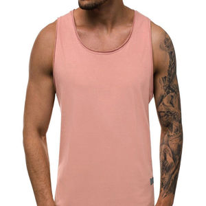 Fitted Gym Stringer <b>Men</b> Tank Top Fitness Running <b>Singlet</b> Tight Ribbed Lightweight Quick Dry Outdoor Tank Top - Product Image 6