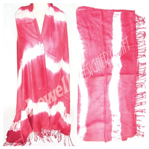 Wholesale Cheap 100% Custom Printing Viscose Tie Dye Paisley <b>Bandana</b> Tie Dye Bandhani Printed Scarf Stole Soft Lightweight - Product Image 1