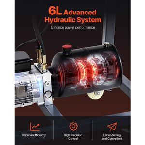 Piegatubi Elettrico Mobile da 750W con Cilindro Idraulico da 6L, 3 Matrici e Servizi di Formatura Estremità - Product Image 3