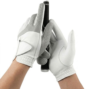 Guantes de Golf para Hombre de Alta Calidad, Cuero Genuino, Transpirables, Diseño Antideslizante, Correa de Muñeca Ajustable, para Mano Izquierda y Derecha, Premium - Product Image 2