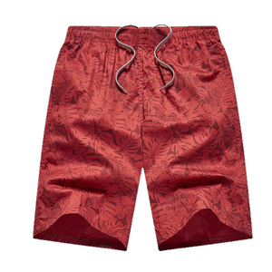Shorts de bain décontractés pour hommes, bleu marine, imprimé balles de golf, personnalisables, respirants, séchage rapide, avec cordon de serrage, 100 % coton, taille mi-haute - Product Image 3