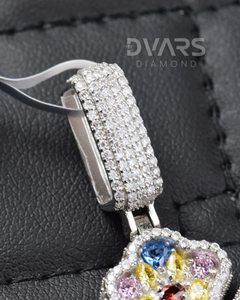 Colgante de Cruz de Moissanita Helada, Plata de Ley 925, Chapado en Oro de 18K, Joyería de Lujo Estilo Hip Hop, Amuletos de Cruz Personalizados para Fiestas de Raperos - Product Image 3