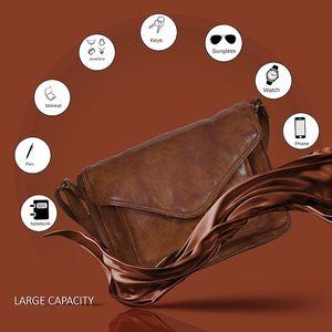 Bolsos de Mano de Cuero Genuino para Mujer, Elegantes y Versátiles, Bolsos Cruzados, Bolsos Tote, Explora la Variedad de Bolsos de Mano para Mujer - Product Image 4