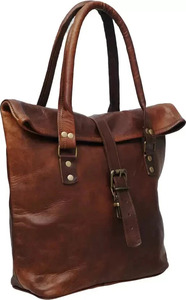 Sac fourre-tout classique en cuir marron avec pochette assortie, ensemble élégant de deux sacs à main pour le travail, les courses, les voyages et une utilisation décontractée - Product Image 3