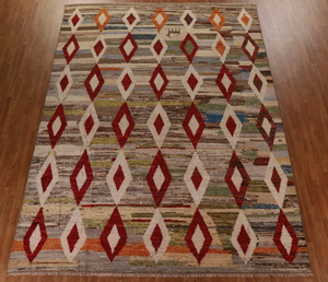 Alfombras Anudadas a Mano, Alfombra Moderna de Algodón Resistente a las Manchas para Sala de Estar, Habitación Infantil y Oficina - Alfombra de Oración - Product Image 1