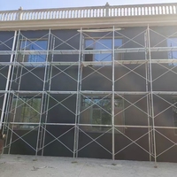 Sistema de Andamios Móviles H con Escalera, Andamios Duraderos y Portátiles para Proyectos de Construcción