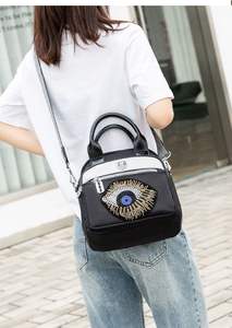 Los Bolsos De Mujer más populares, bolso de hombro Sac a Dos Pour Femme, bolso bohemio de ojo malvado a la moda - Product Image 6