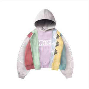 Hoodie en coton brodé OEM, coupe ample et oversize, pour homme, style streetwear moderne, fournisseur de vêtements en gros, livraison rapide - Product Image 3