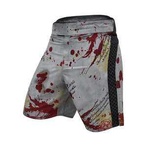 Shorts MMA imprimés camouflage personnalisés, style militaire, sublimation, tissu extensible 4 directions, ceinture Velcro, shorts MMA à prix compétitifs - Product Image 6