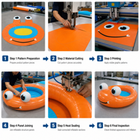 Nouveaux jouets aquatiques gonflables pour piscines, flotteurs de piscine avec certification CE, matériau PVC, balles de piscine extérieures personnalisées