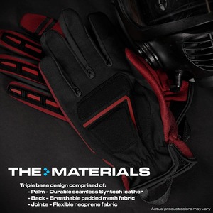 Guantes Tácticos con Protección Rígida en los Nudillos, Impermeables y Antideslizantes para Gimnasio al Aire Libre, Ciclismo y Actividades Deportivas - Product Image 3