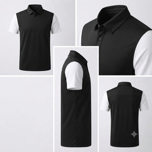 Mens 100% Cotton Canvas Shirt Breathable Anti-Wrinkle Casual Short Sleeve Front Logo Custom OEM ODM Wholesale Manufacturer - Product Image 6