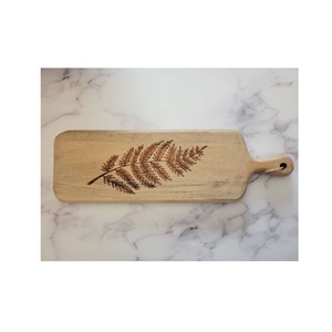 Tabla de Cortar de Madera para Cocina, para Cortar Verduras, Frutas, Carne, Pan, Preparación de Alimentos, Servir y Cocinar en Casa - Product Image 3