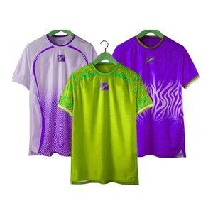 Maillot de football américain personnalisé de qualité supérieure, impression par transfert thermique, maille antibactérienne, short pour adultes, 100% polyester - Product Image 4