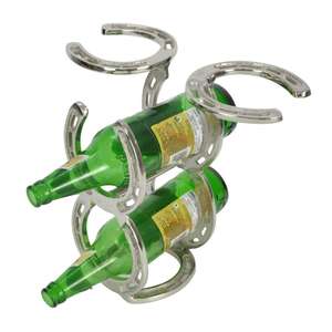 Exhibidores de Sobremesa de Aluminio, Decorativos, Estilo Herradura, para Botellas y Vasos, Soporte para Botellas de Vino, Accesorios para Bar en Casa, Último Modelo - Product Image 5