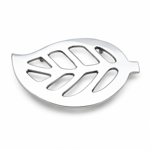 Leaf Metal Trivet | Heat Resistant Hot Pot <b>Stand</b> Table Protector | Decorative Kitchen Dining Cookware Holder Home Countertop - Product Image 1