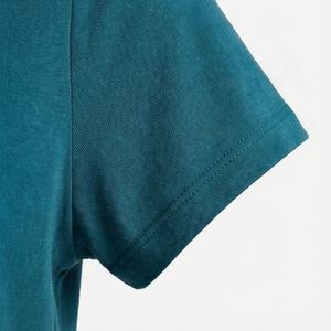 T-shirt décontracté à manches courtes en tissu satiné anti-rides avec motif de logo personnalisé de la meilleure qualité, pour femmes, tendance, toutes saisons - Product Image 6