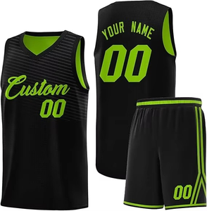Custom Basketball Jersey With <b>Striped</b> Pattern Sublimated Print Teamname 00 Front Logo Unisex Adult <b>Tank</b> <b>Top</b> - Product Image 4