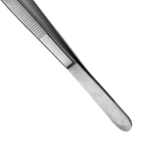 Pinzas Quirúrgicas Gerald para Tejidos, 1x2 Dientes Rectos, 18CM, Acero Inoxidable, Instrumento Reutilizable Manual para Sujetar Tejidos Delicados - Product Image 4