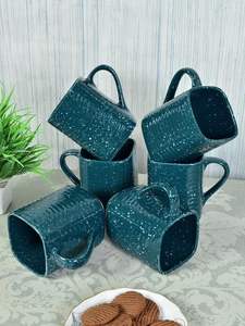 Taza de Café de Cerámica Clásica Ecológica, Fabricada en India, para Hogar, Oficina, Regalos Empresariales, Proveedor y Fabricante Indio - Product Image 6