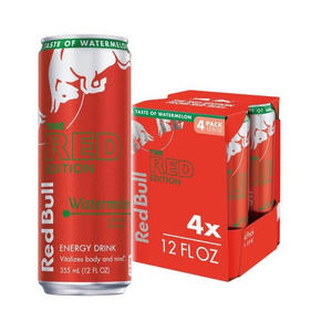 Boisson énergisante Red Bull édition rouge saveur pastèque, Red Bull 250 ml, vente en gros de Red Bull, saveur fruitée et onctueuse - Product Image 5