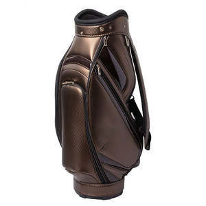 Bolsa de Golf Plegable y Desmontable de Cuero PU Personalizada, Impermeable, de Lujo, con Soporte, para Hombre y Mujer - Product Image 1