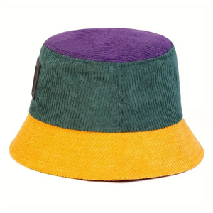 Checkered Breathable Four Seasons Bucket Hat Soft Cotton Wide Brim Sun Hat Unisex Outdoor <b>Hiking</b> Camping Fishing Beach Holiday - Product Image 4